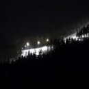 Černá hora v noci