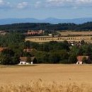 Krkonoše dnes zpoza Chlumce