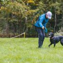 Za odměnu si může chytit frisbee